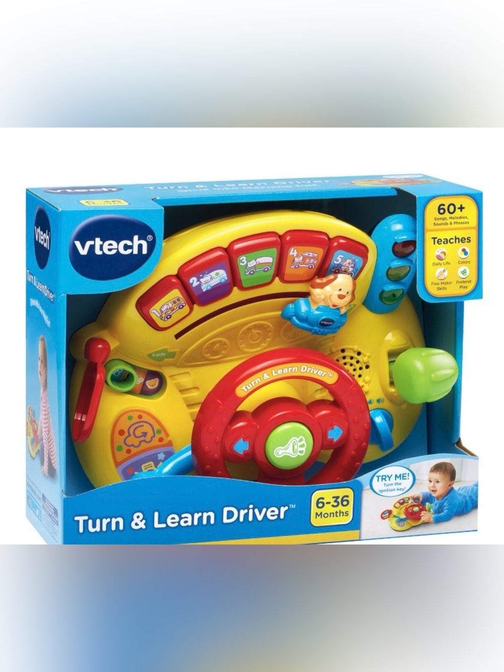VTech Turn and Learn Driver - Picture 5 of 8